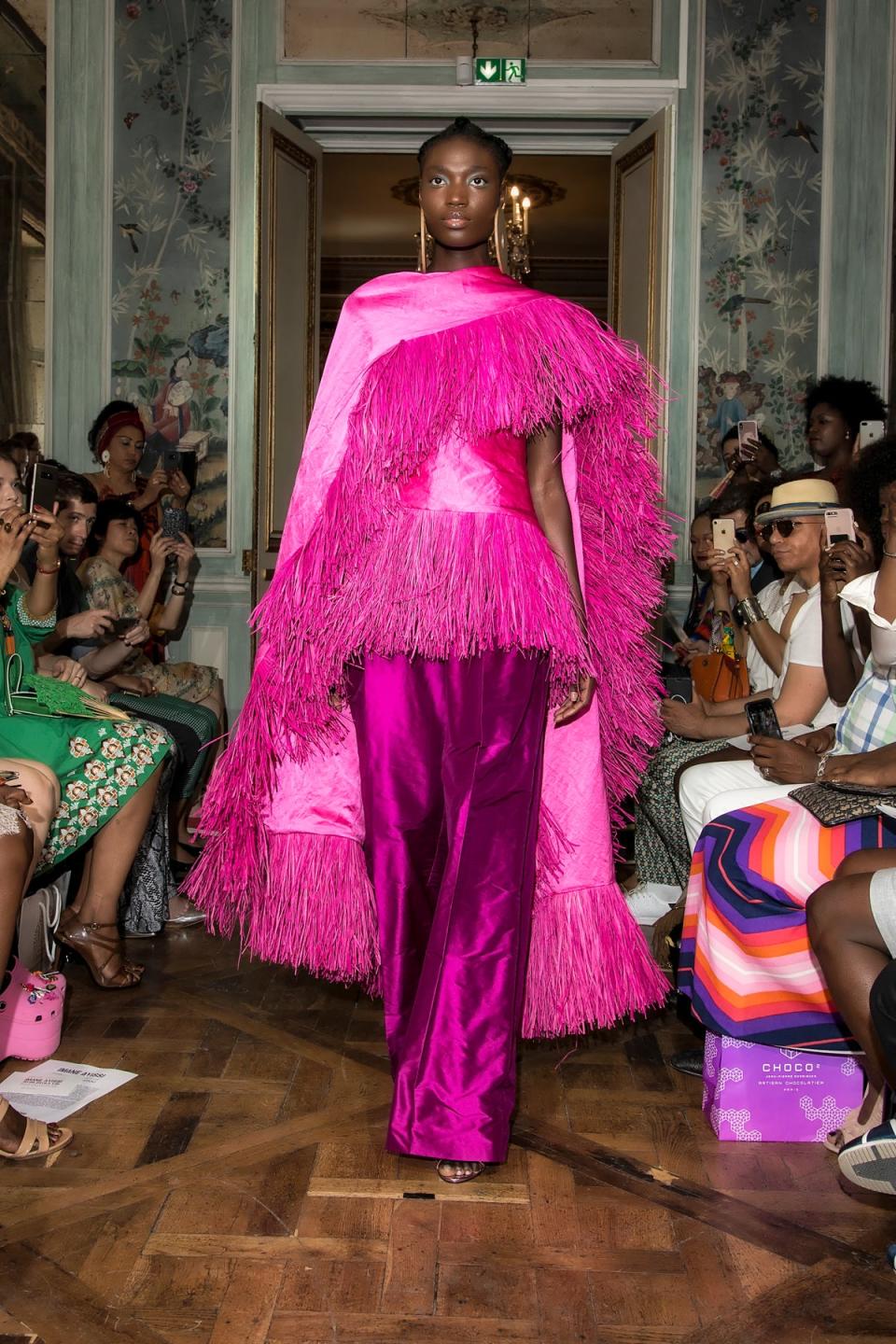 Mbeuk Idourrou collection, Imane Ayissi, Paris, France, AutumnWinter 2019 - An image taken from the forthcoming Africa Fashion exhibition at London’s V&A (Fabrice Malard/IMane Ayissi)