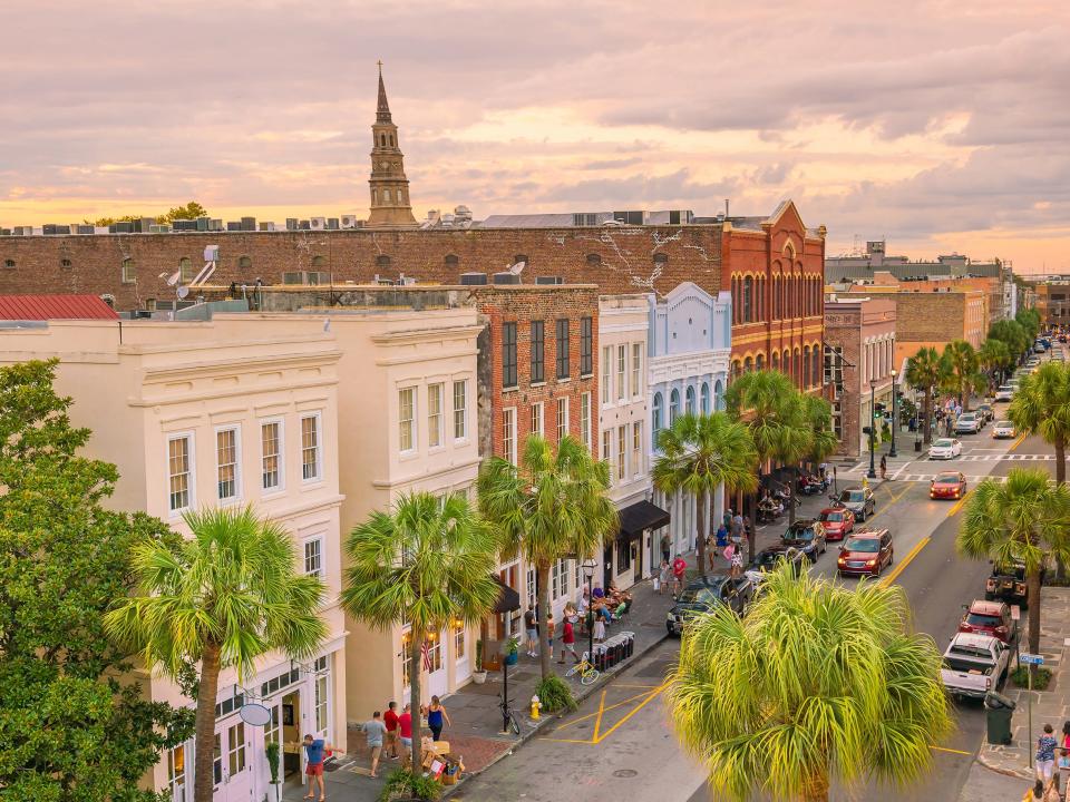 Downtown Charleston south carolina