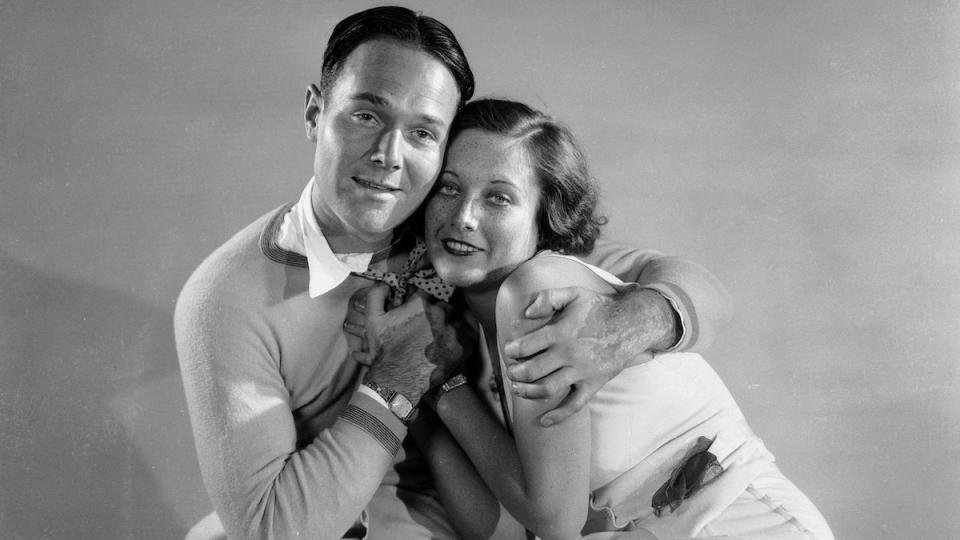 William Haines and Joan Crawford in Spring Fever, 1927 