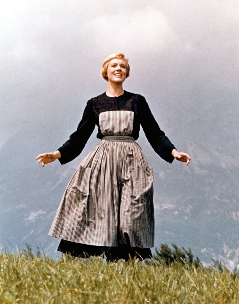 Julie Andrews in “The Sound of Music.” Getty Images