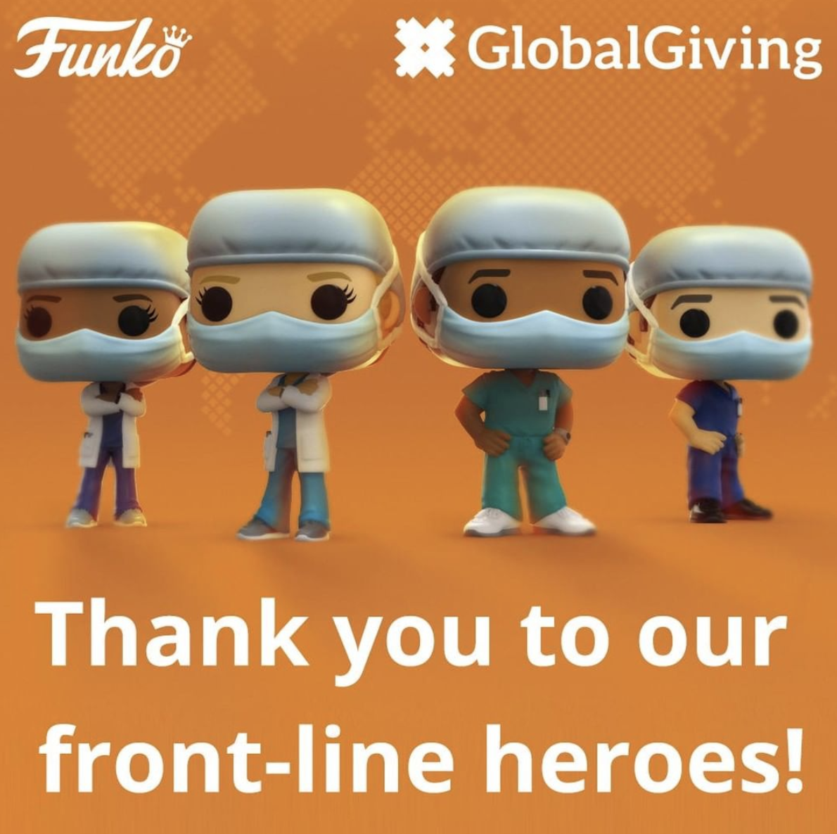 Funko has created a line of toys representing healthcare workers. (Photo: Instagram)