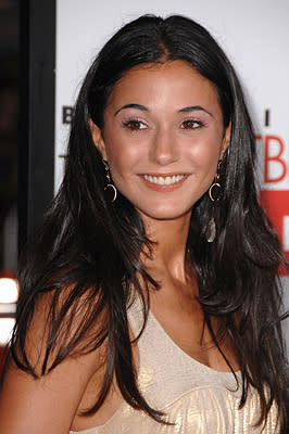 Emmanuelle Chriqui at the Los Angeles premiere of DreamWorks Pictures' The Heartbreak Kid