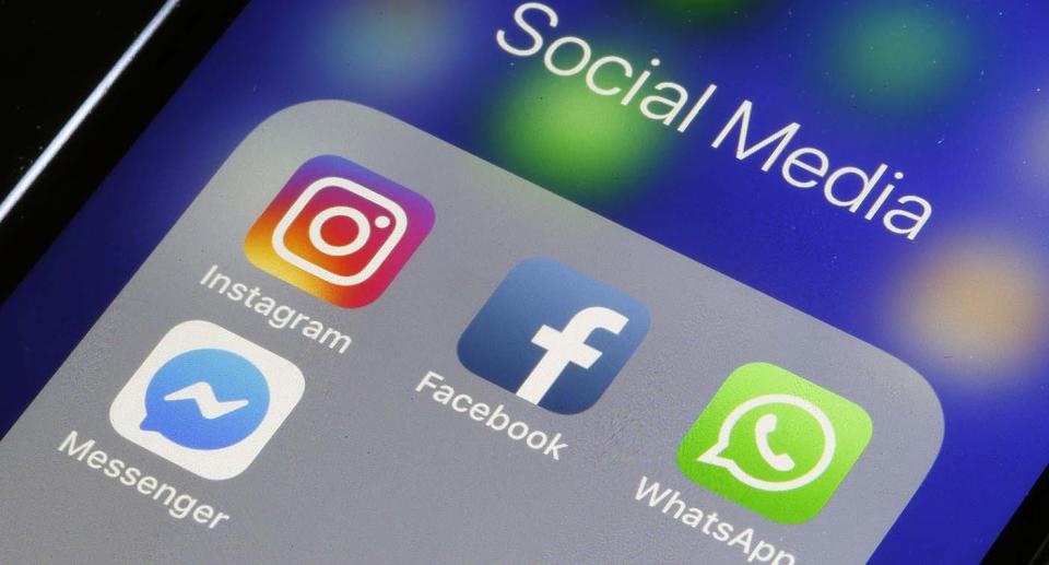 A phone screen showing several social media apps, including Instagram which has changed the way 'likes' will be viewed.