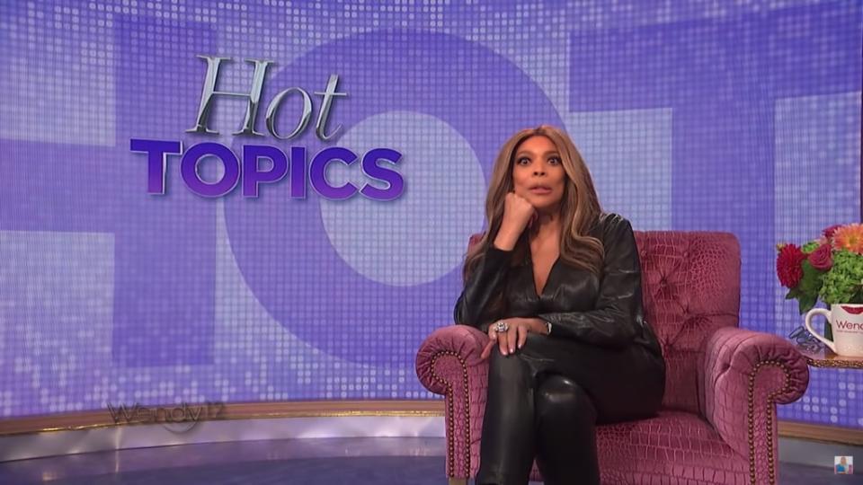 Wendy Williams, the host of “The Wendy Williams Show,” has drawn concerns about her health after Friday’s episode. (Via screenshot)