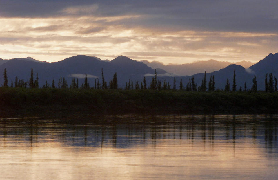 Un desolado paraje de Alaska, al norte de la localidad de Venetie. En esa región dos niños recorrieron solos cerca de 800 metros en temperaturas de -35°C. (Getty Images)