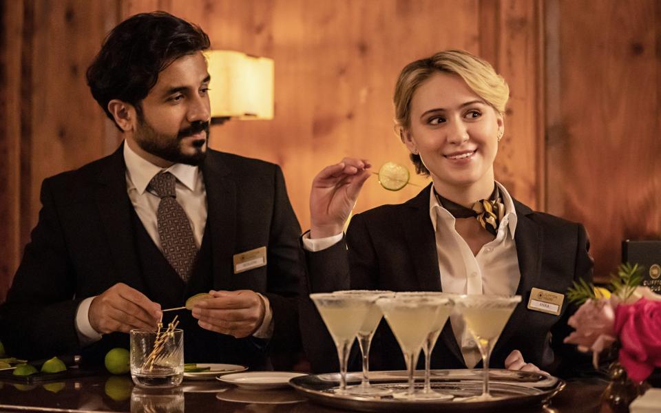 Vir Das and Maria Bakalova in The Bubble - Laura Radford/Netflix