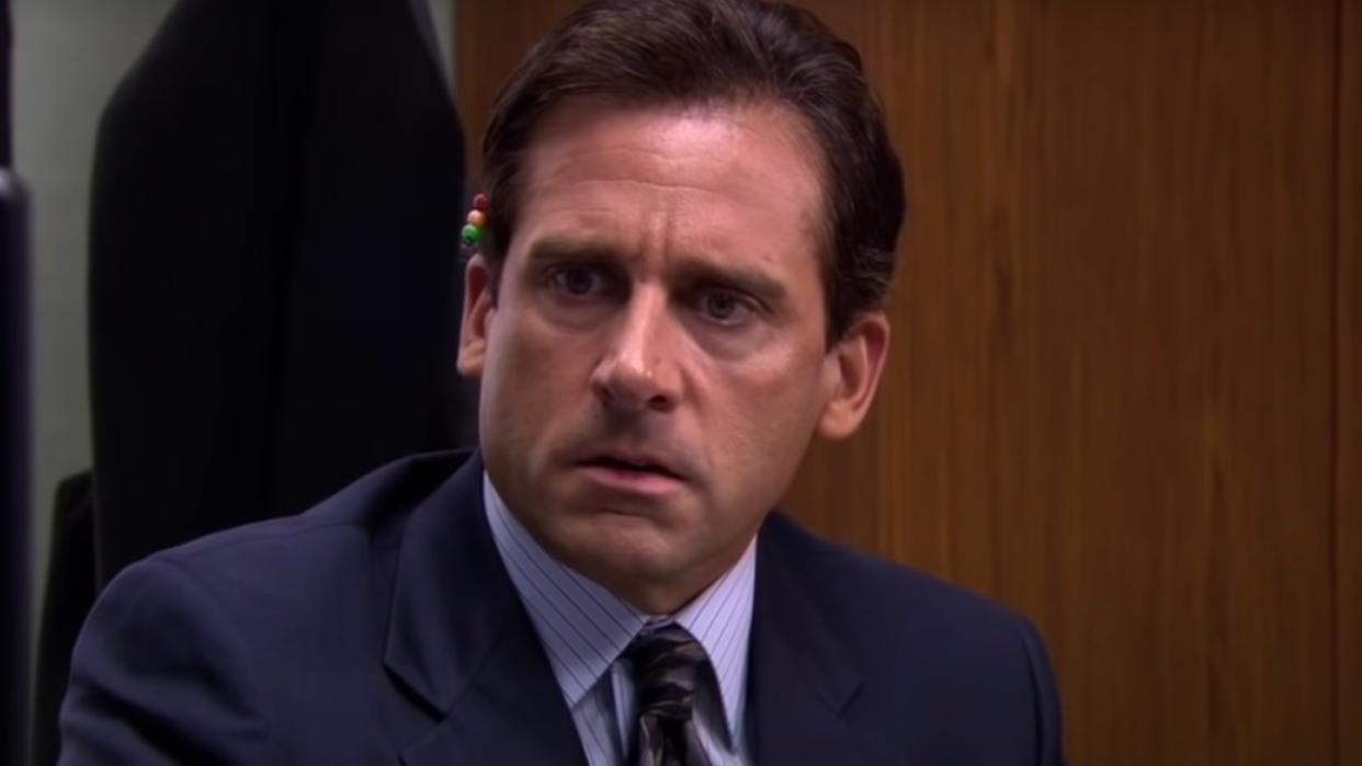  Steve Carrell in The Office. 