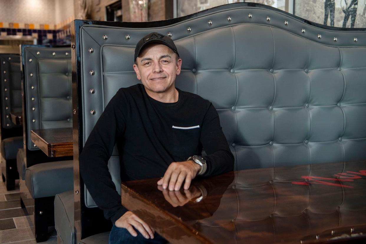 Napole’s owner Alfredo Alvarez, November 16, 2023, in South Asheville.