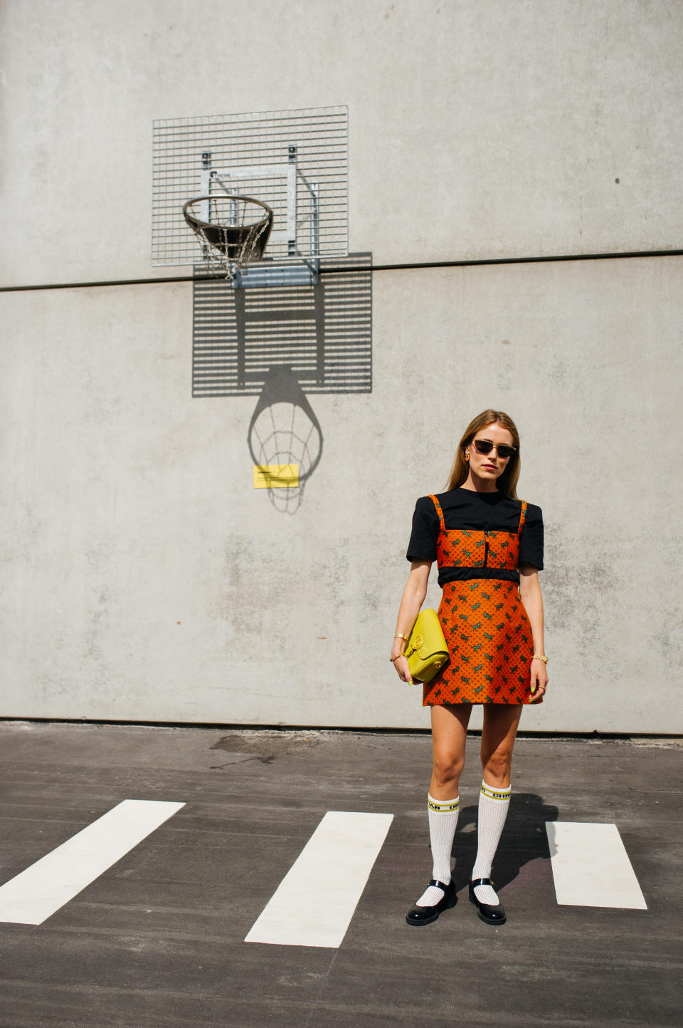 Street-style at Copenhagen Fashion Week spring ’22. - Credit: Kuba Dabrowski for WWD