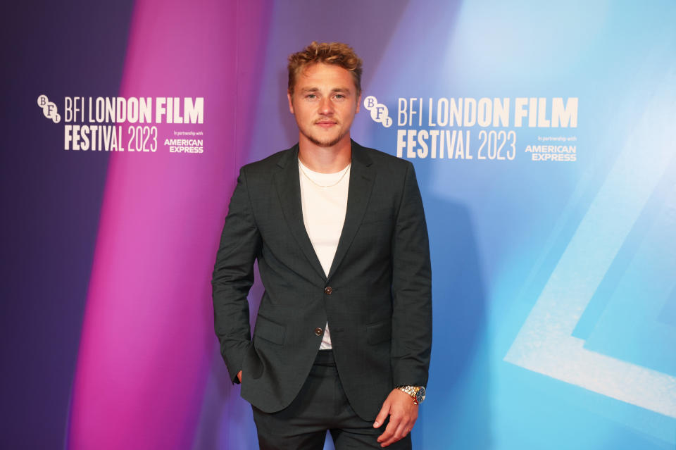 LONDON, ENGLAND - OCTOBER 14: Ben Hardy attends a screening of 