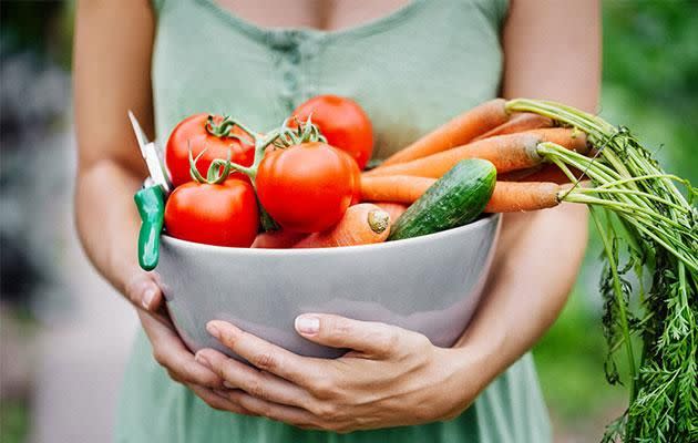 Healthy foods boost happiness almost immediately, researches say. Photo: Getty Images