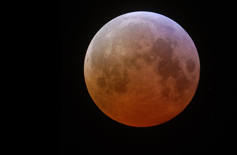 The Moon during a lunar eclipse