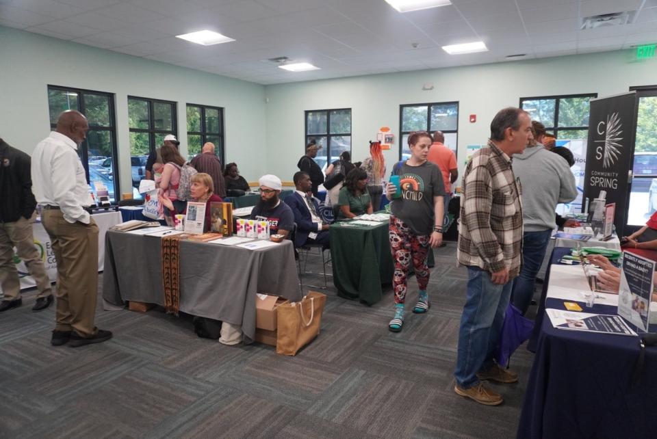 This year's Re-Entry Partnership Conference was a two-day event held Monday and Tuesday at the Library Partnership Resource Center at 912 NE 16th Ave.
(Credit: Photo provided by Voleer Thomas)