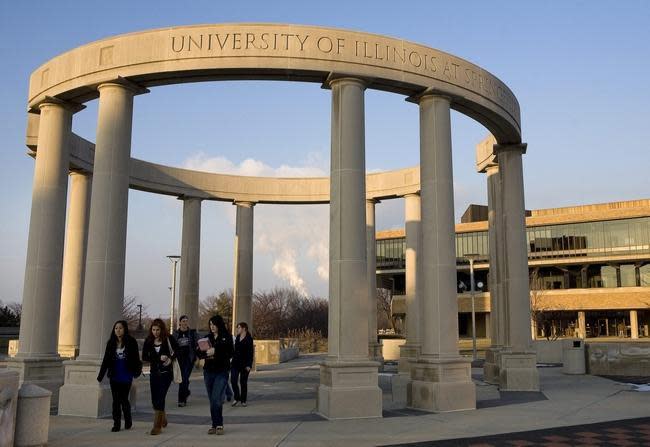 UIS quad. File/The State Journal-Register