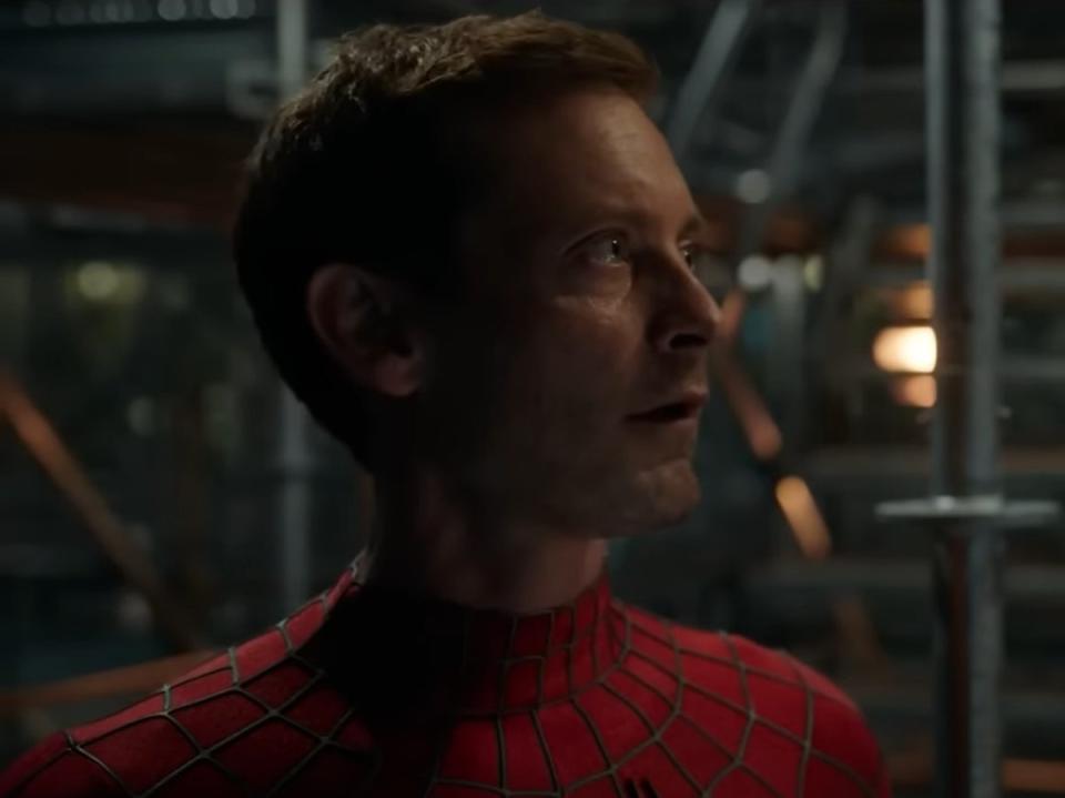 Tobey Maguire in ‘Spider-Man: No Way Home' (Sony/Marvel)