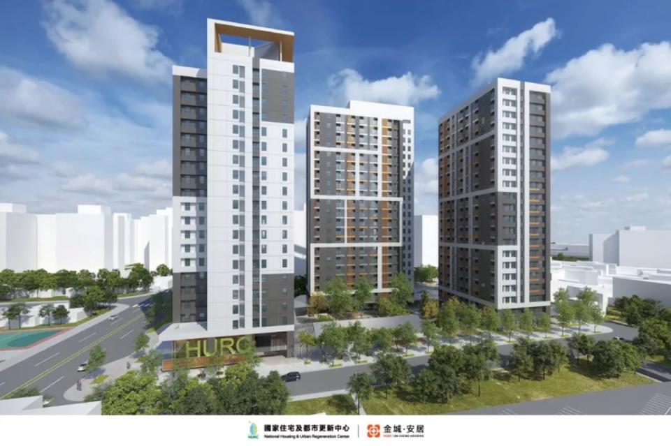 位於竹市東區社宅金城安居，將興建922戶預計2029年完工啟用。（圖：市府提供）