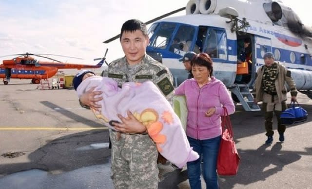 Toddler survives three days in Siberian forest