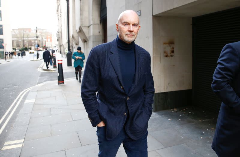 Former Barclays banker Roger Jenkins leaves the Old Bailey Central Criminal Court in London