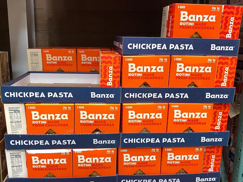 Banza chickpea pasta