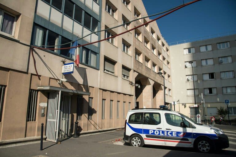 Le commissariat de Champigny-sur-Marne (Val-de-Marne), le 21 octobre 2018 - BERTRAND GUAY © 2019 AFP