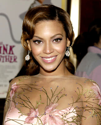 Beyonce Knowles at the New York premiere of MGM/Columbia Pictures' The Pink Panther