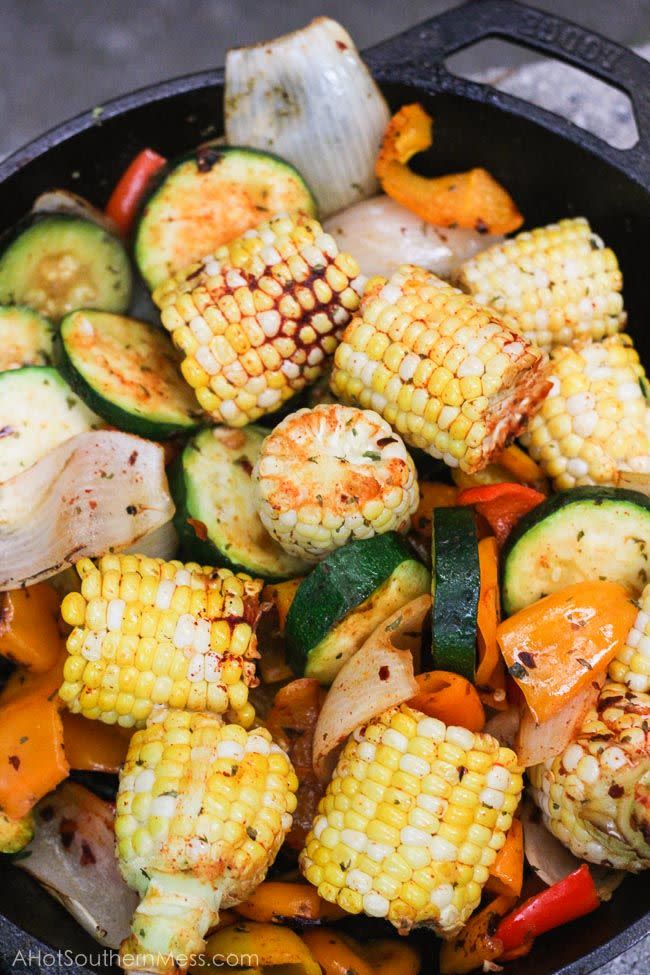 Fiery Campfire Veggies