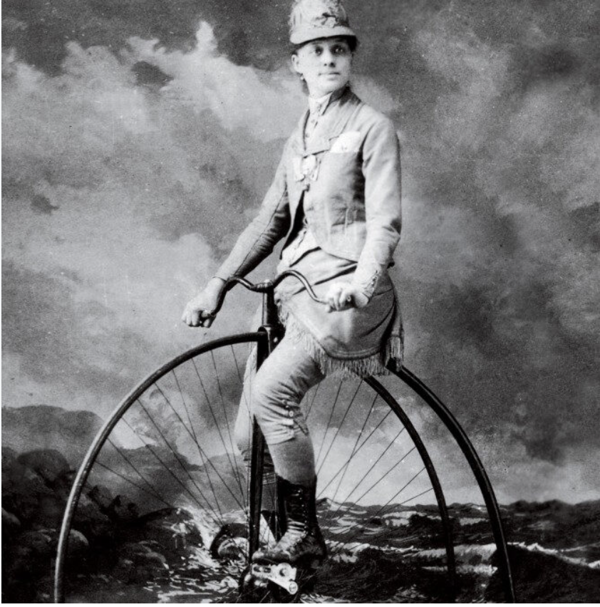 Rochester's Elsa Von Blumen was a competitive cyclist in the 1880s, an era when the bicycle was just beginning to capture America's attention.