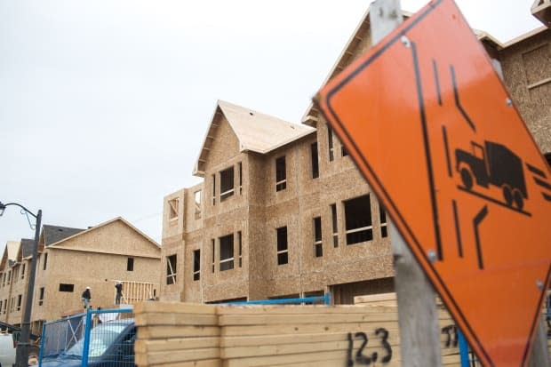 Prices for residential building construction increased 5.6 per cent in the first quarter of 2021, the largest increase since Statistics Canada started collecting that data in 2017. (Katherine Holland/CBC - image credit)