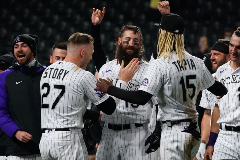 MLB: San Francisco Giants at Colorado Rockies