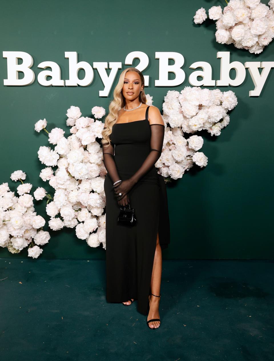 Savannah James at the Baby2Baby Gala.