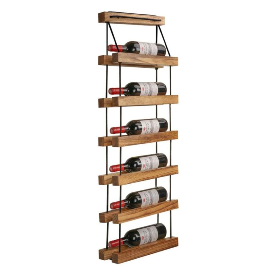 Dream House Wood Wine Rack