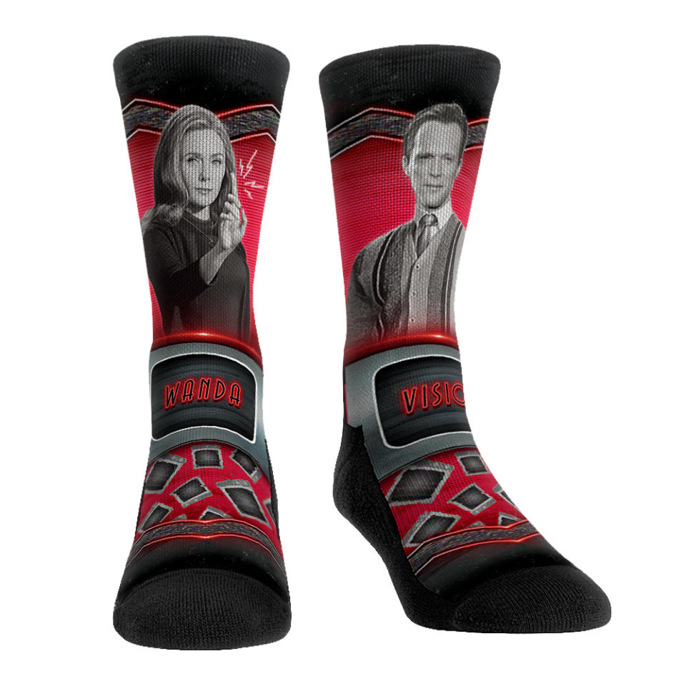 WandaVision Hero Pose Socks (Photo: Disney Consumer Products)