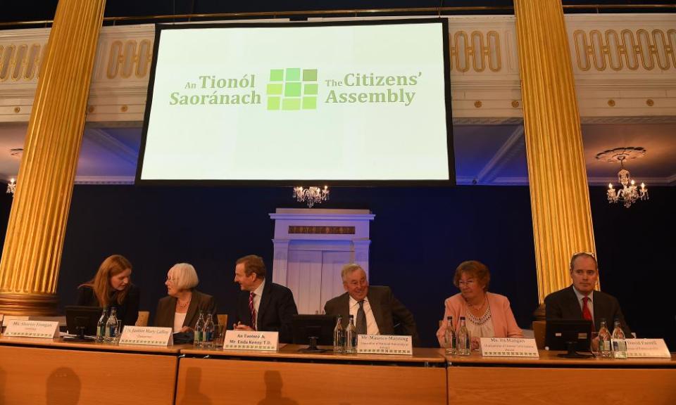 Citizens' assembly for the Irish abortion referendum