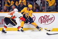 NHL: Calgary Flames at Nashville Predators