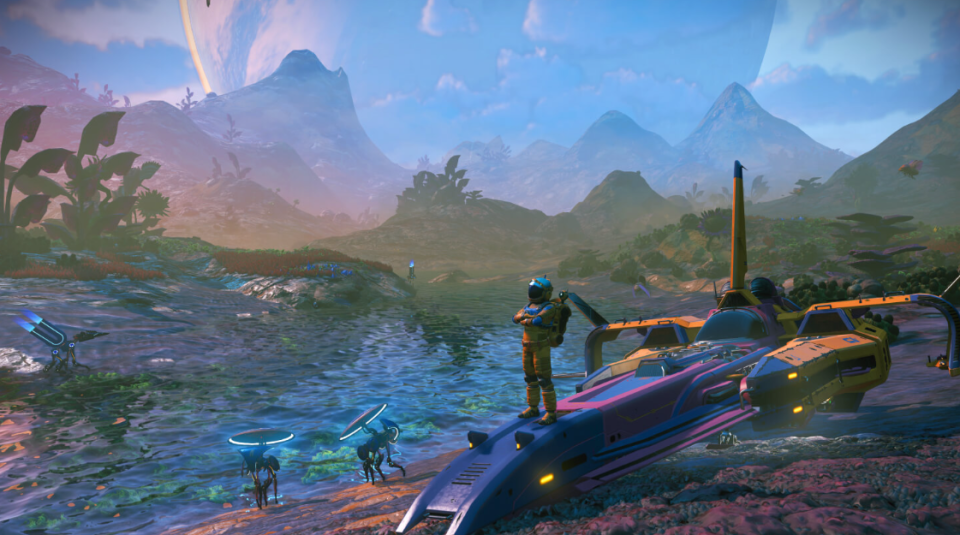 Hello Games just released a huge update for No Man's Sky called Worlds Part I. 