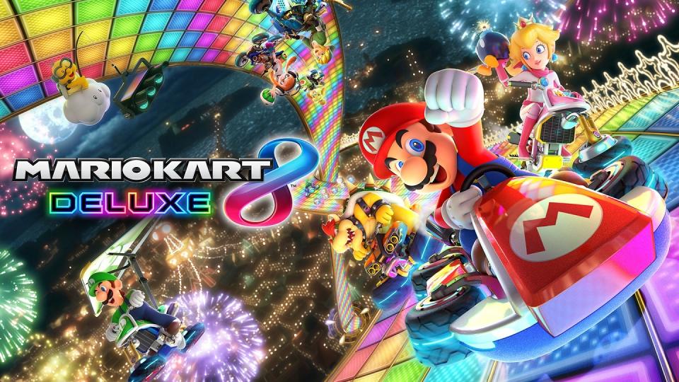 Mario Kart 8 Deluxe is out now on Switch.