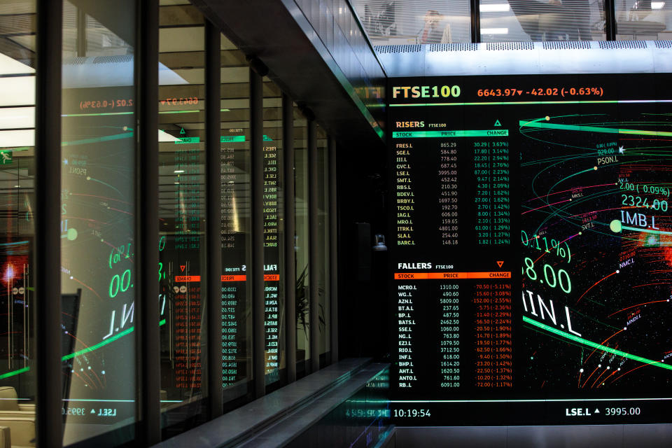 The FTSE 100 rose to two-year highs, adding to last week’s gains. Photo: Jack Taylor/Getty