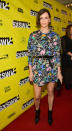 <p>On March 9, the actress graced the red carpet in a spring-ready mini dress by Louis Vuitton. <em>[Photo: Getty]</em> </p>