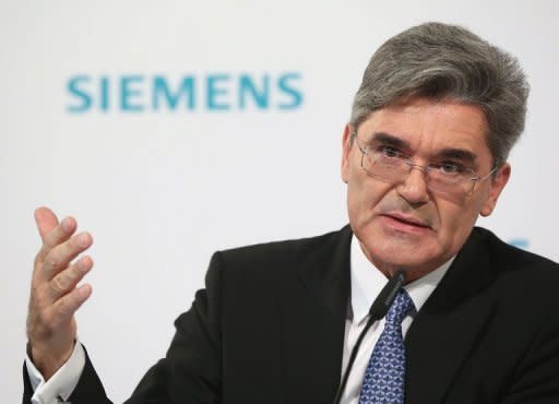 AFP - Der bisherige Finanzvorstand Joe Kaeser wird neuer Chef von Siemens. Dies beschloss der Aufsichtsrat. Der bisherige Vorstandschef Peter Löscher lege sein Mandat "mit Ablauf des heutigen Tages nieder"