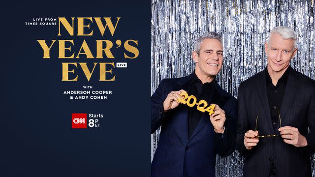 <p>CNN</p> 'New Year's Eve Live with Anderson Cooper and Andy Cohen'