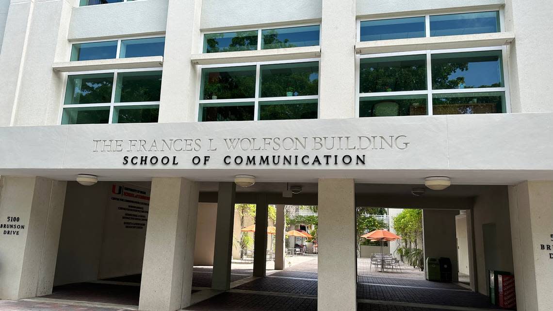 University of Miami’s School of Communication on the Coral Gables campus offers a marketing class for Fall 2024 based on the Taylor Swift brand. Dean Alyse Lancaster will teach the class. Howard Cohen/hcohen@miamiherald.com