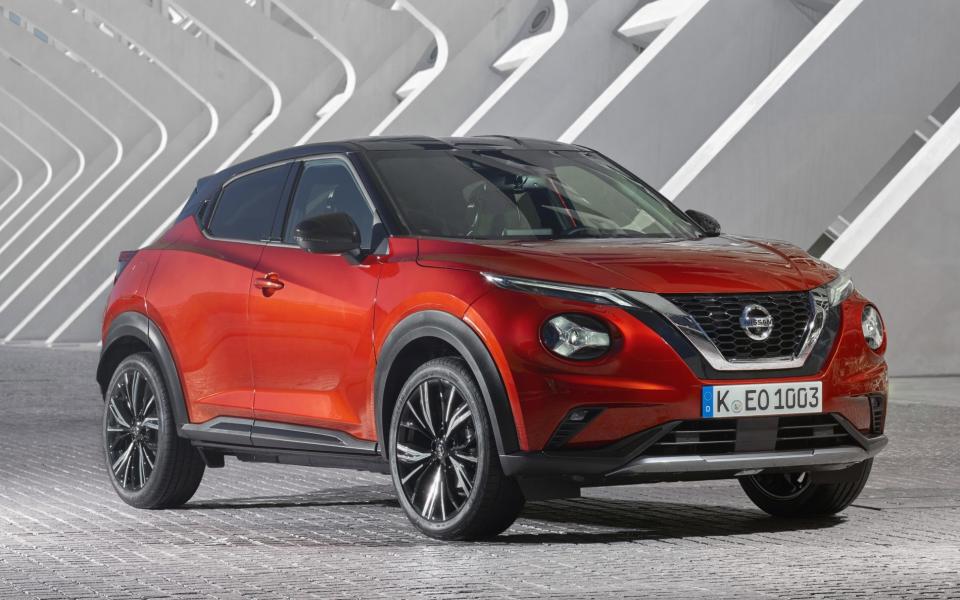 The Juke was controversial, with its 'characterful headlamps' and 'flamboyant detailing'