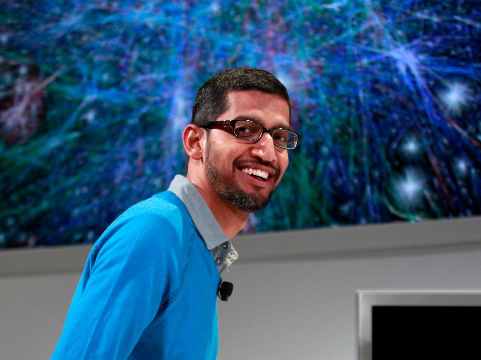 Sundar Pichai, google, android, sv100 2015