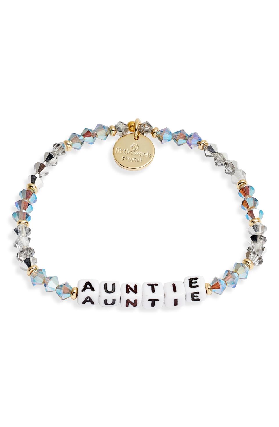 Auntie Beaded Stretch Bracelet