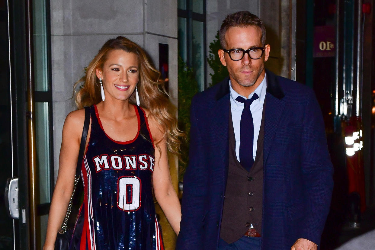 Blake Lively an der Seite ihres Ehemannes Ryan Reynolds. (Bild: James Devaney/Getty Images)