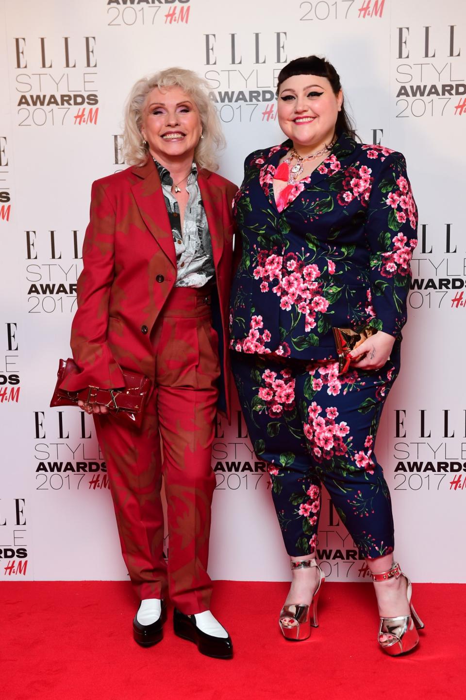 Debbie Harry and Beth Ditto