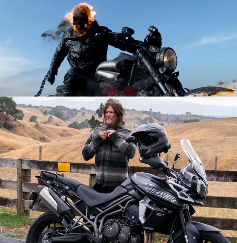 Ghost Rider vs Norman Reedus