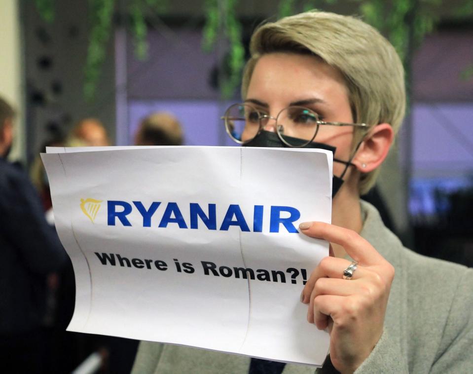 ryanair activist Roman Protasevich lukashenko