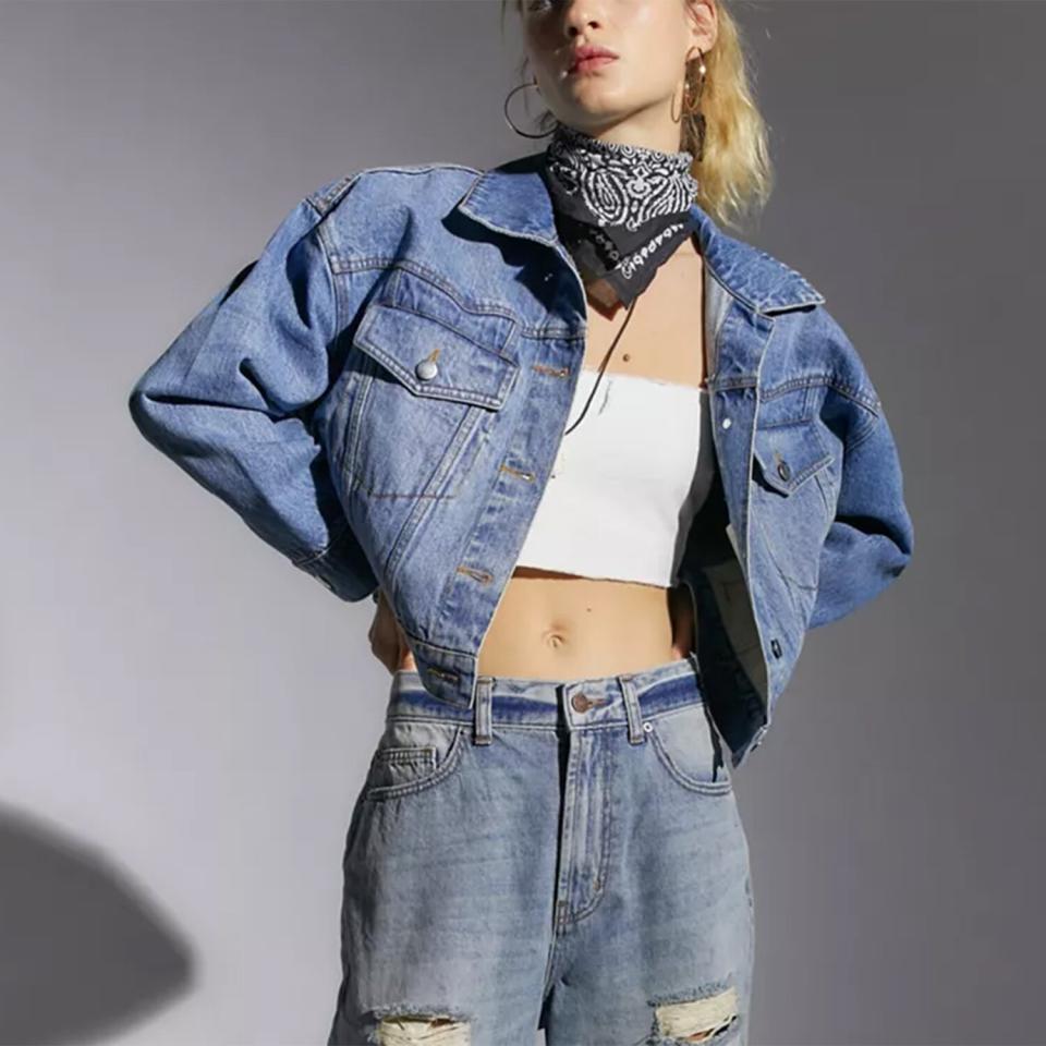 90s Denim Trucker Jacket