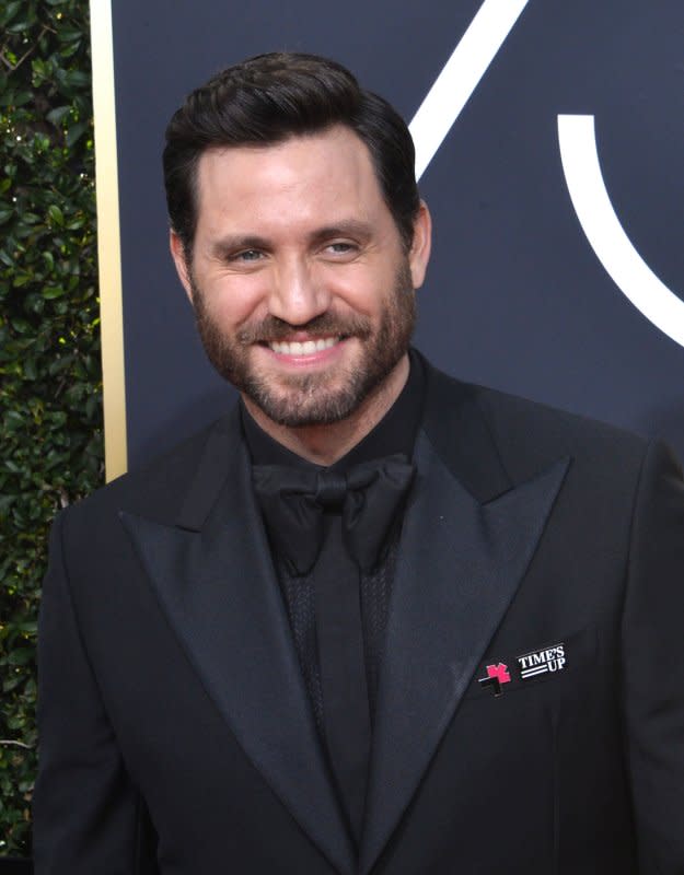 Édgar Ramírez attends the Golden Globe Awards in 2018. File Photo by Jim Ruymen/UPI